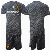 Camiseta Inter Milan Portero Tercera Equipación Replica 2024-25 para niños mangas cortas (+ Pantalones cortos)